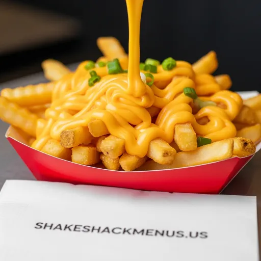 shake shack Cheese Fries