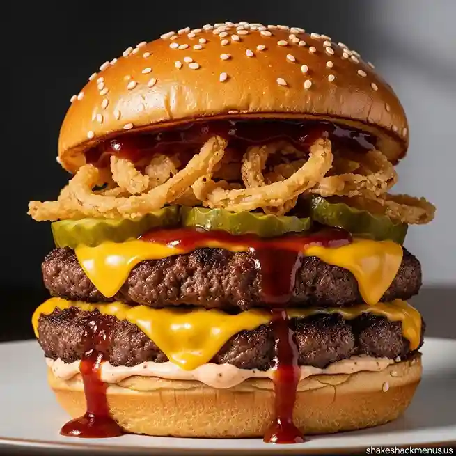 Double Carolina BBQ Burger