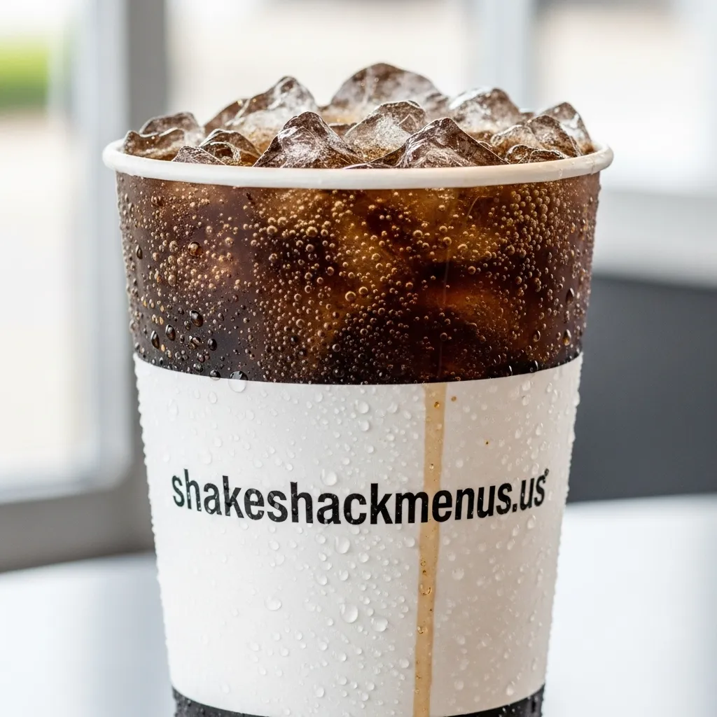 Large Fountain Soda shake shack menu