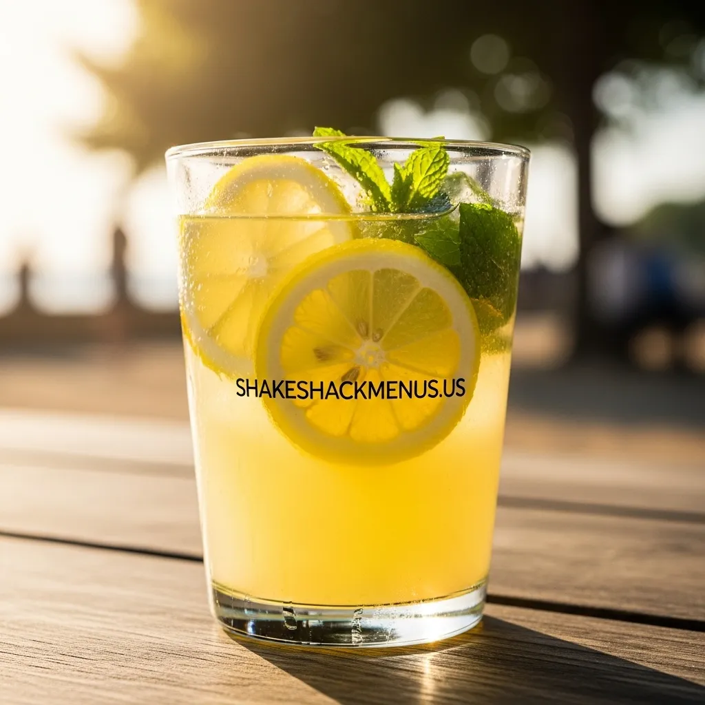 Shack-made Lemonade shake shack menu