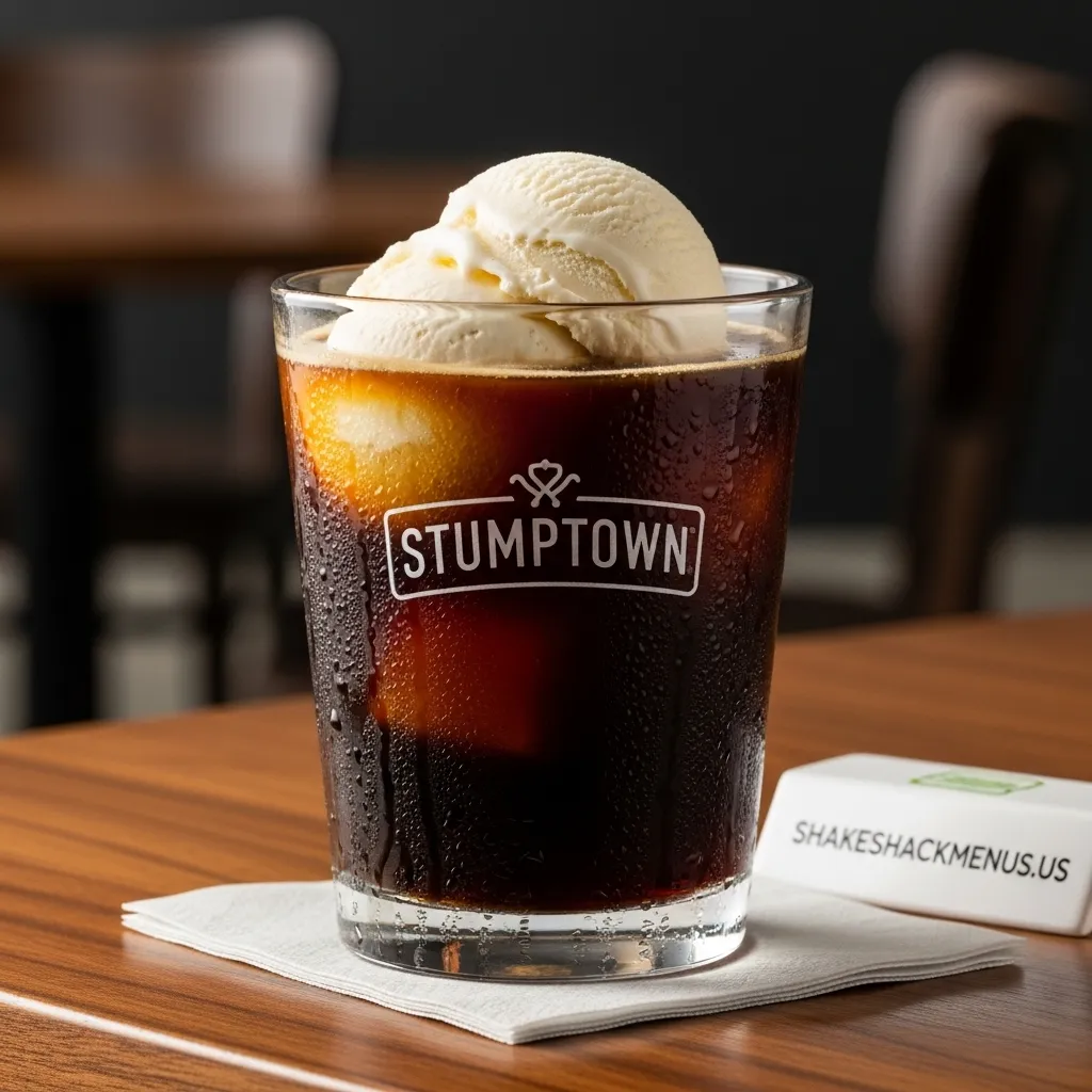 Stumptown Cold Brew Float shake shack menu