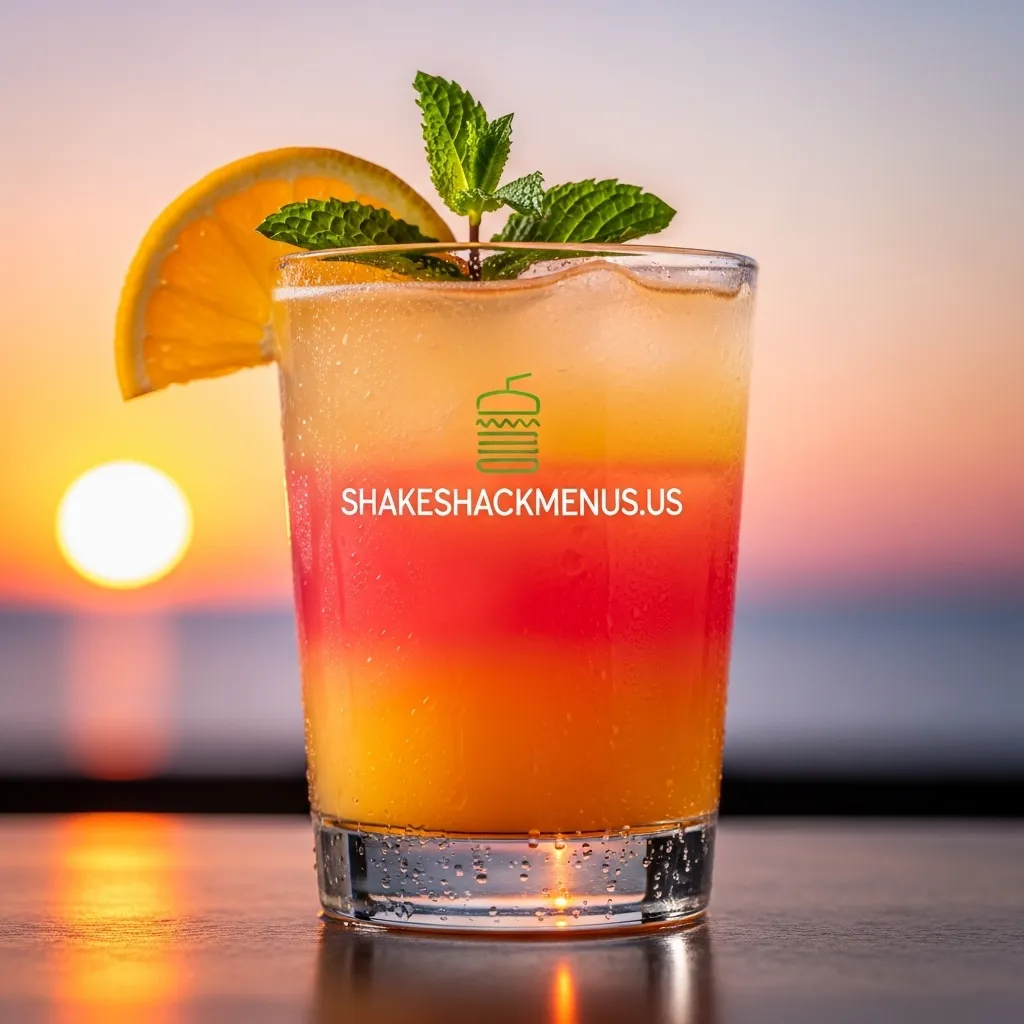 Sunset Lemonade shake shack menu