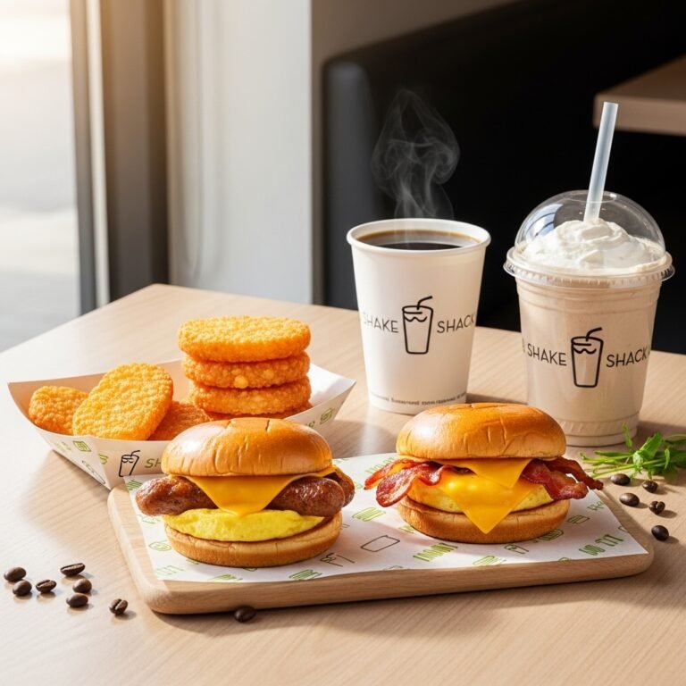 shake shack breakfast menu
